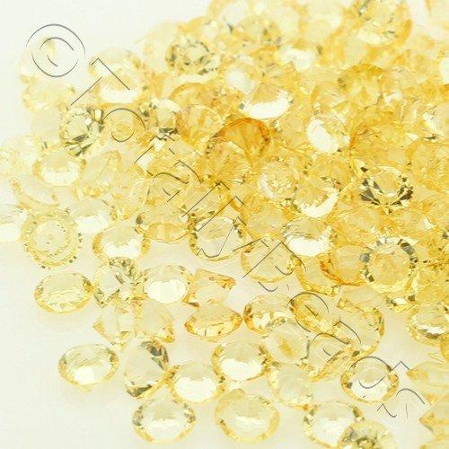 Resin Crystals Large 4mm - Gold
