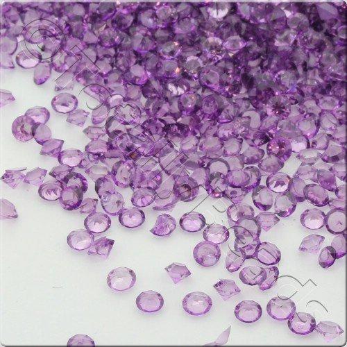 Resin Crystals Large 4mm - Purple