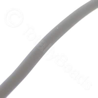 PVC Round Tube 3mm - Grey 4metres