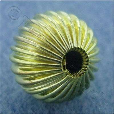 Watermelon - Round 18mm - Gold 5pcs