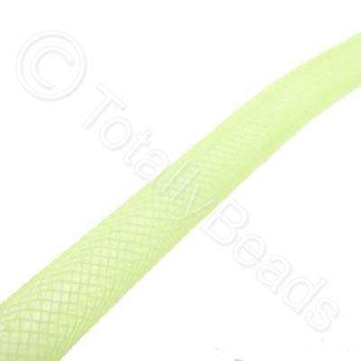 Nylon Mesh Tubing - 4mm Neon Yellow - 4m pack