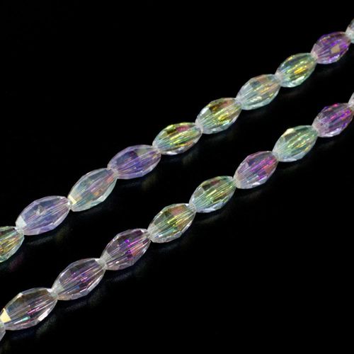 5mm crystal beads lemon chiffon, pack of 60 — faceted for jewelry making and beadwork