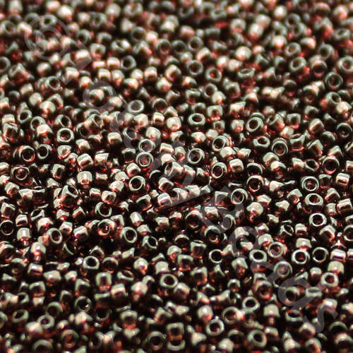 Toho Size 15 Seed Beads 10g - Transparent Amethyst