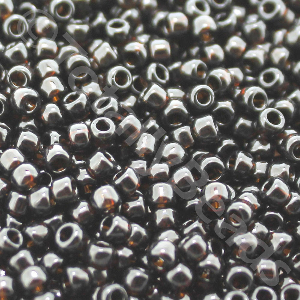 Toho Size 8 Seed Beads 10g -  Trans. Root Beer