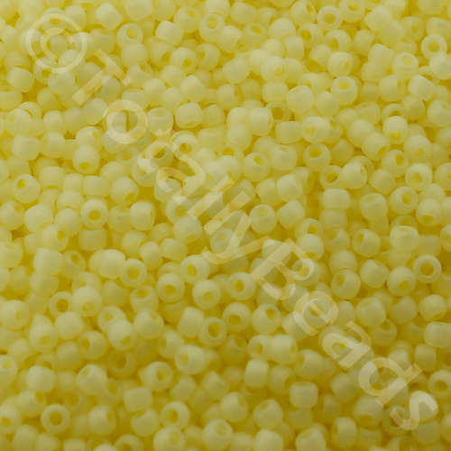 Toho Size 11 Seed Beads 10g - Ceylon Frost Banana Cream
