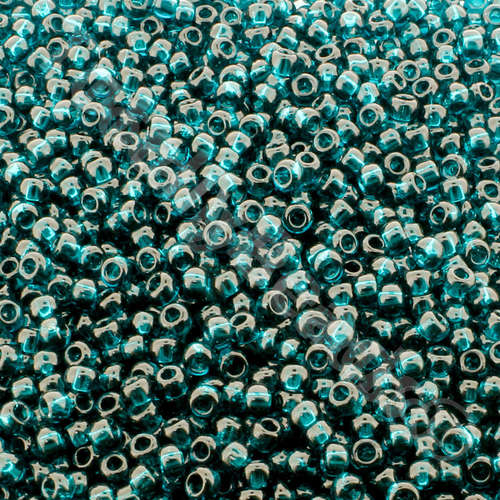 Toho Size 8 Seed Beads 10g -  Trans Capri Blue