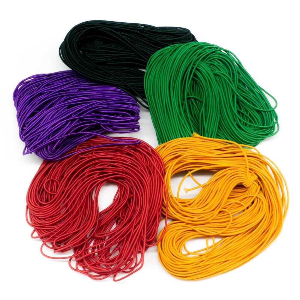 Elastic Cord 1mm 10 Metres - 4 Colour Pack | Craft, hobby & jewellery ...