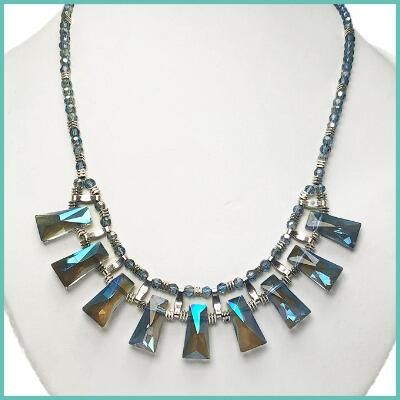 Working with Trapezoid beads - 8th July
