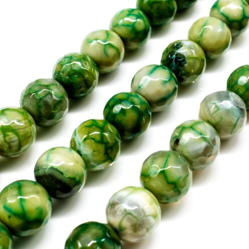 10mm Round Natural Light Green Jade Beads for Jewelry Making DIY Strands 15