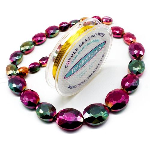 Twisted Sparkle Project mermaid pink jewelry making kit — DIY set with beads and instructions for creating handmade jewelry