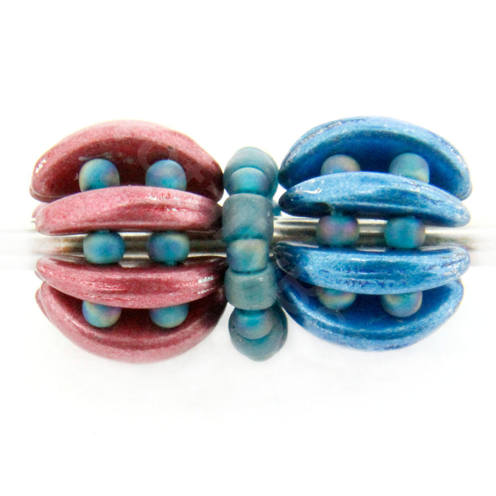 Erudite Crescent Bead Pack - Frosted Blueberry