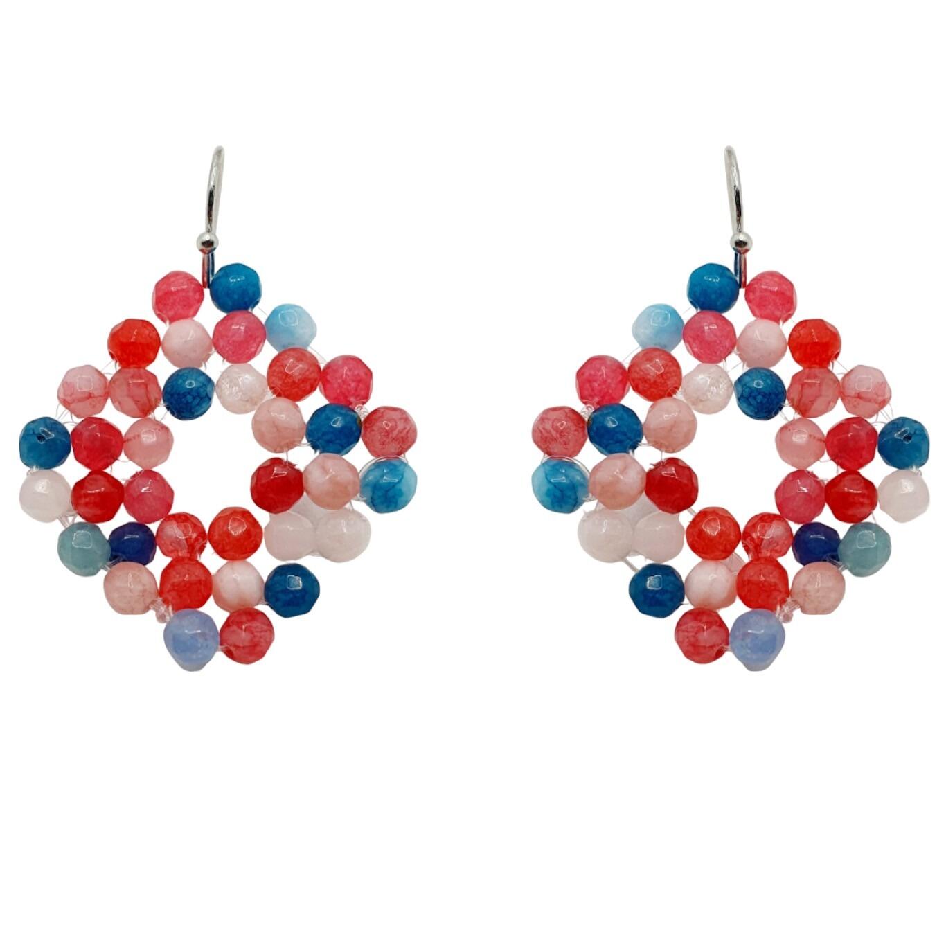 Persephone Jade Earrings sprinkles earring making kit — DIY set with beads and instructions for creating handmade jewelry