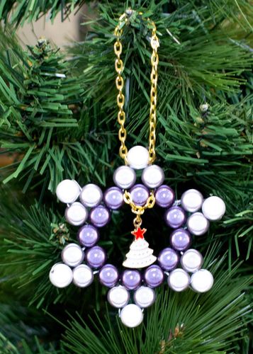 Miracle Star Decorations monochrome jewelry making kit — DIY set with beads and instructions for creating handmade jewelry