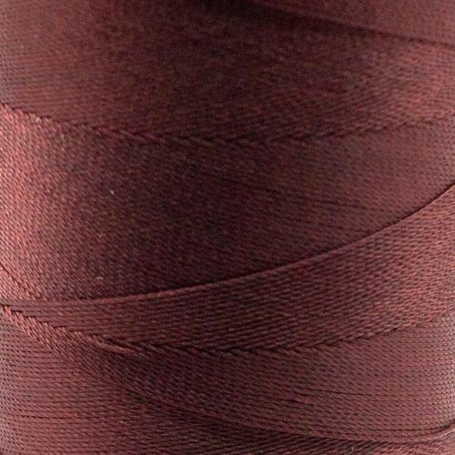 Micro Macrame Cord 3ply 0.1mm 15 metres   Brown for jewellery making