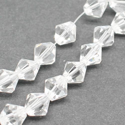 Premium Crystal 10mm Bicone Beads   Crystal for jewellery making