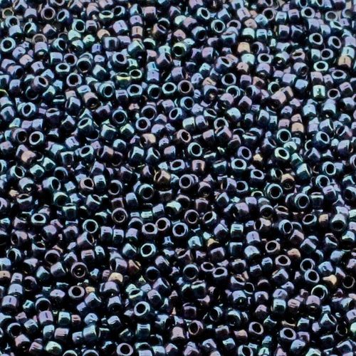 Toho Size 15 Seed Beads 10g   Metallic Cosmos 3mm for jewellery making