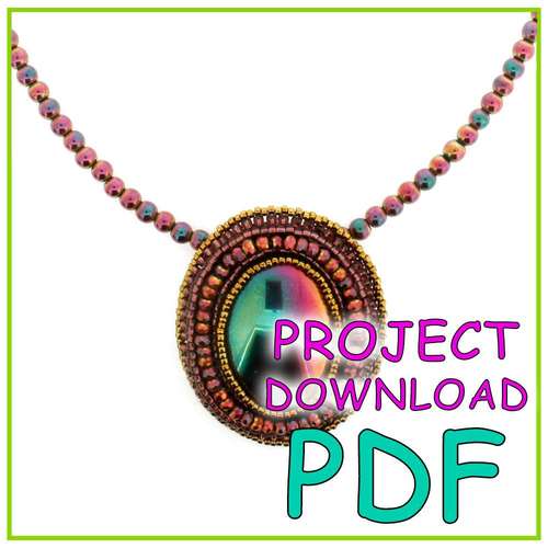 Embroidery Cabochon - Download Instructions