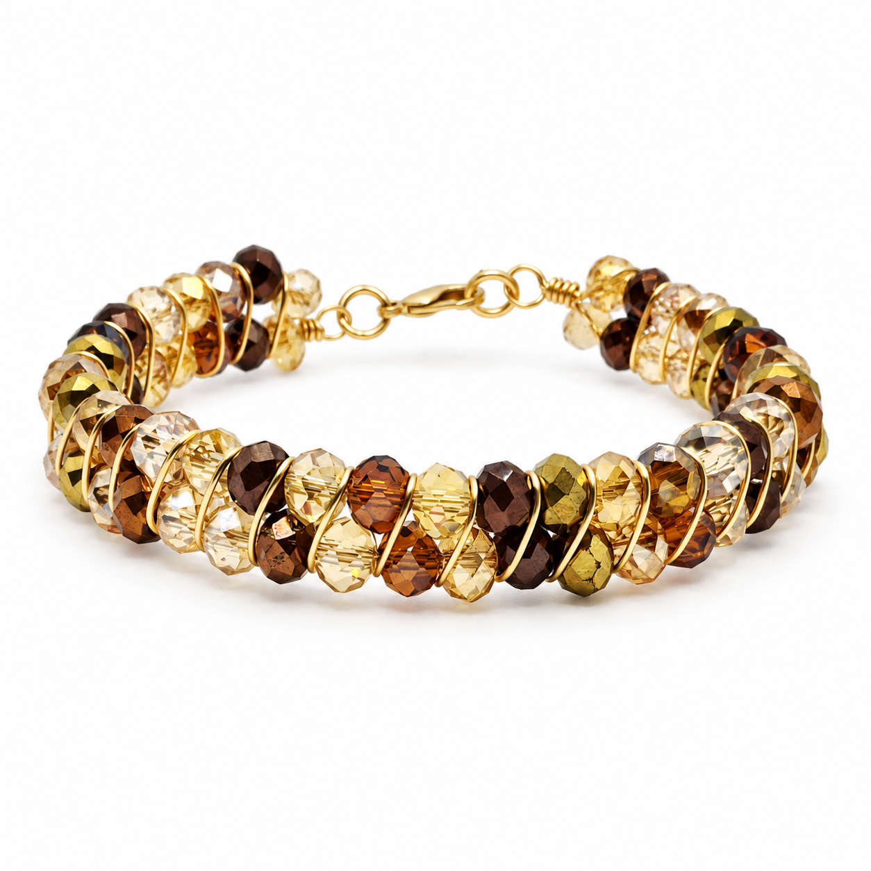 Crystal Code Name Marceline Crystal Bracelet x2 - Golden Fleece