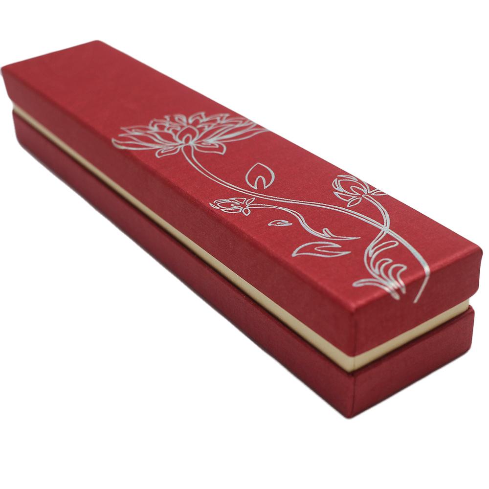 Jewellery Gift Box Long Rectangle - Red Hologram