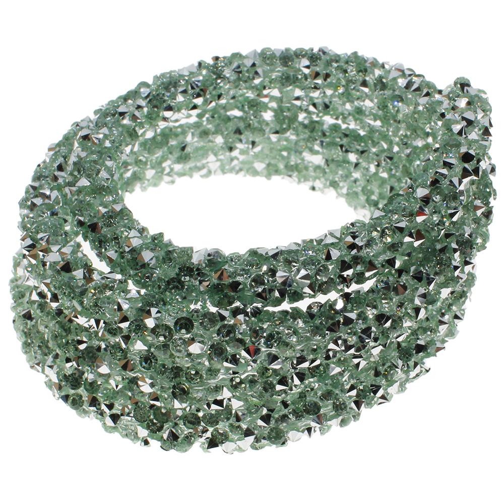 Diamond Tube Resin - Silver Light Green 70 cm
