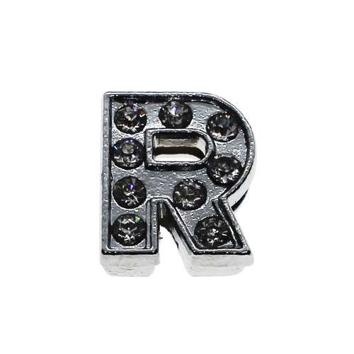 Slider Letter Bead - R