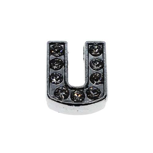 Slider Letter Bead - U
