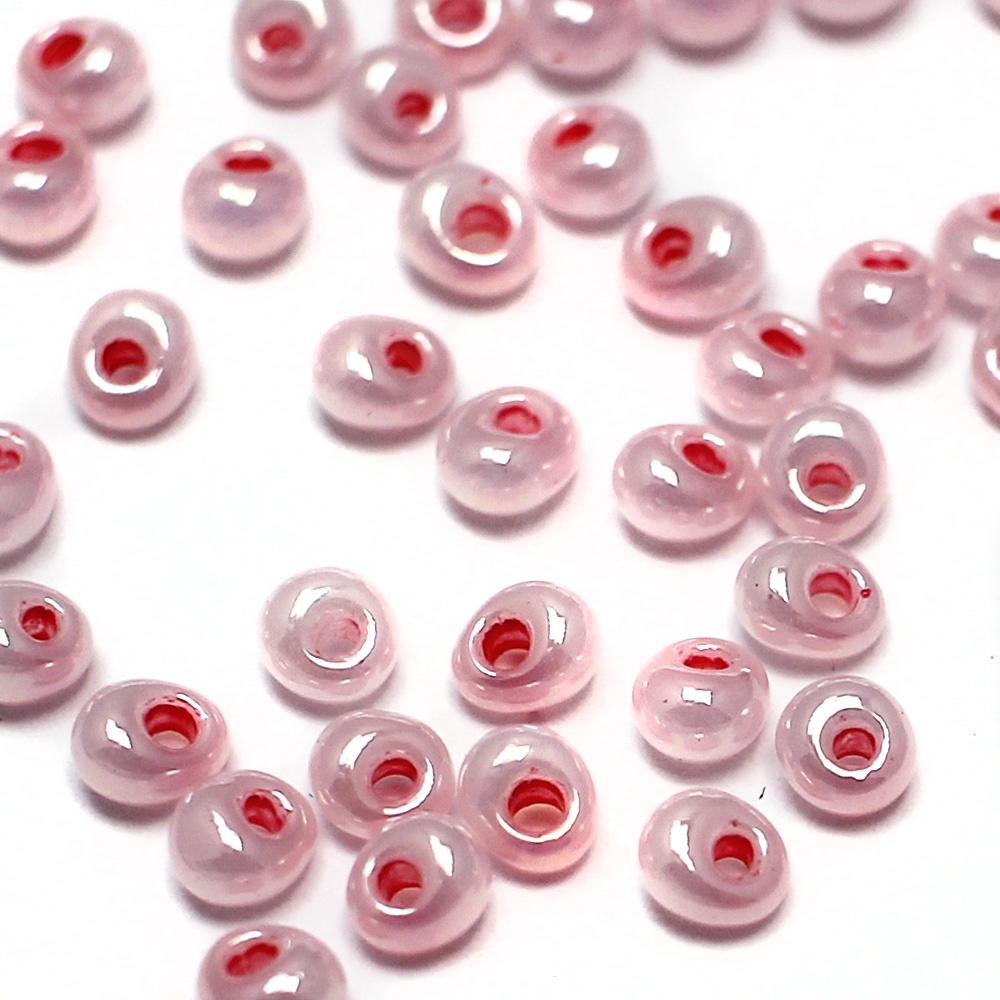 Toho Magatama Beads 3mm 10g - Ceylon Impatiens Pink