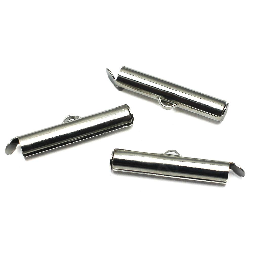 Slide Connector 23mm Rhodium Plated 10pcs