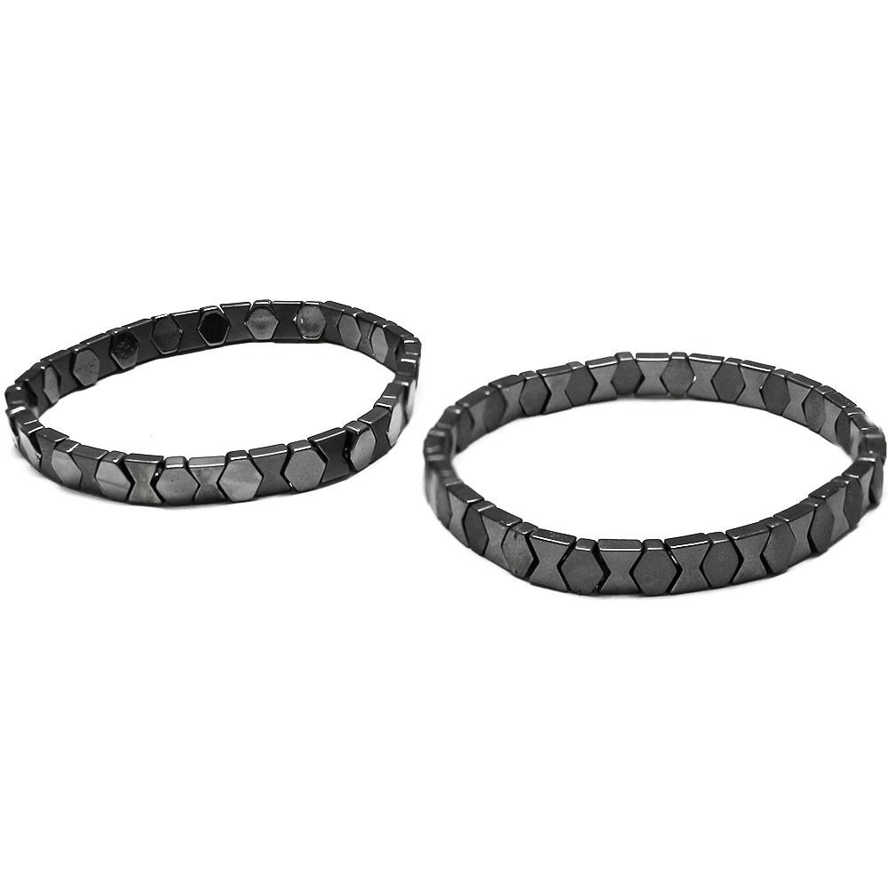 Hematite bracelet bundle - Black
