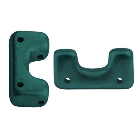 Telos Puca Beads 10g - Met Mat Green Turquoise