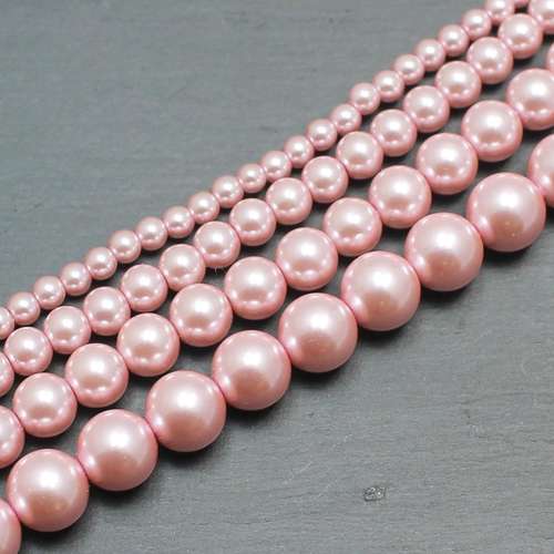 Knotted Pearl Pack pink rose jewelry making kit — DIY set with beads and instructions for creating handmade jewelry