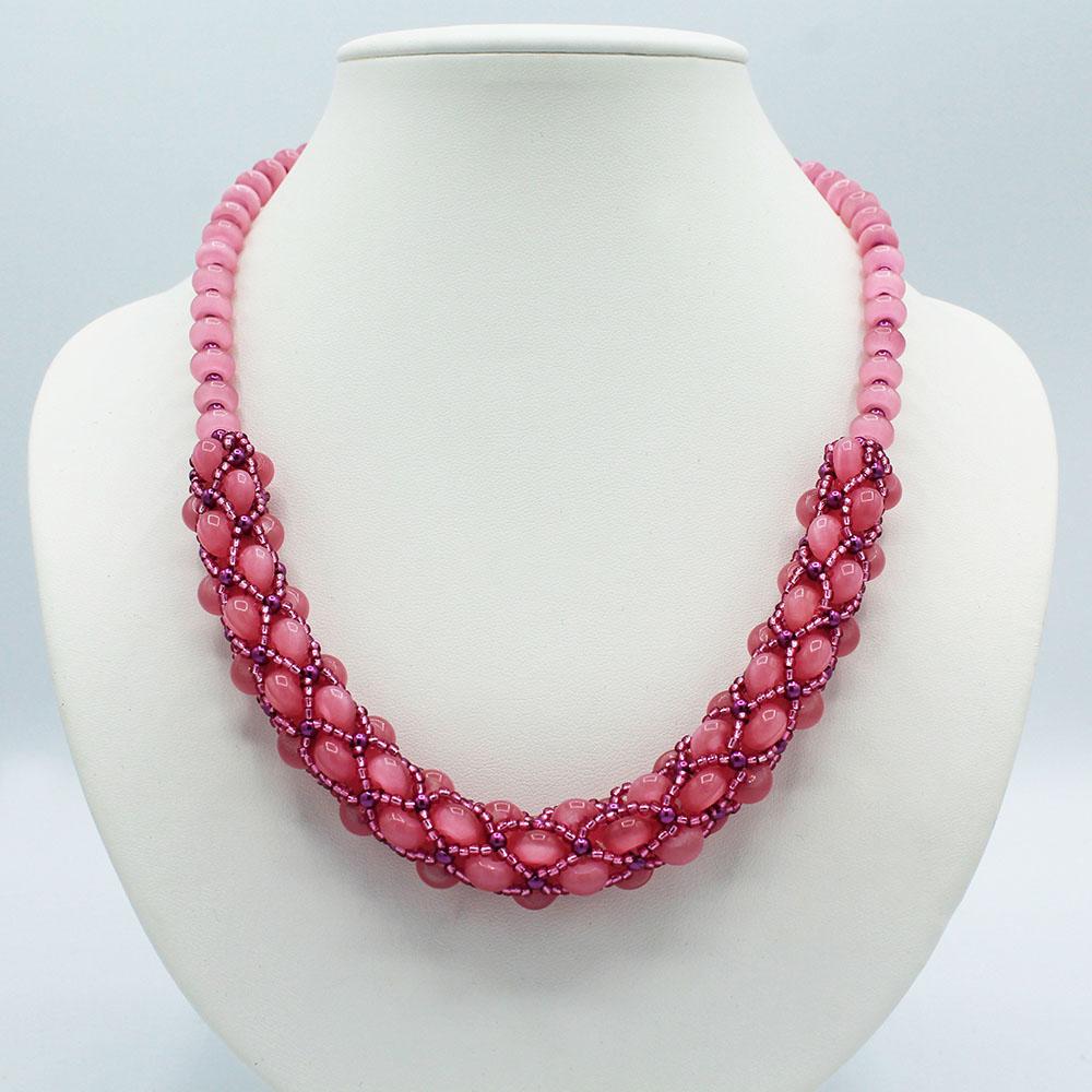 NINA | bright coloured enamel clover necklace – LIBERTY+BLUSH