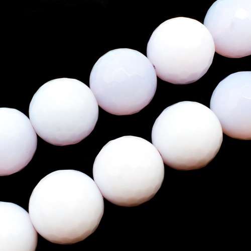 Opal Lilac Facet Round - 20mm