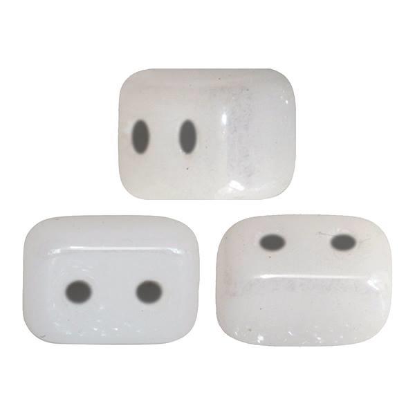Ios Puca Beads 10g - Opq White Ceramic