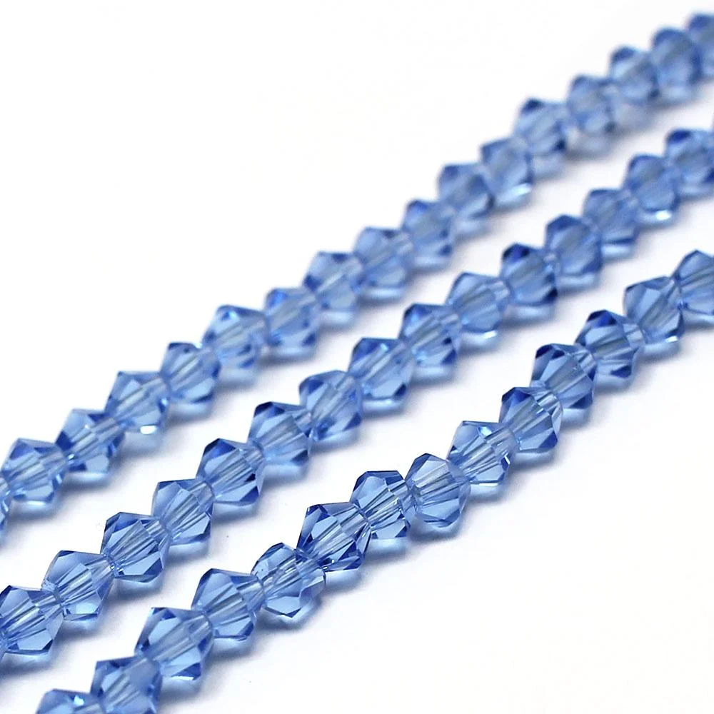 Value Crystal Bicone's - Blue - 600 Beads