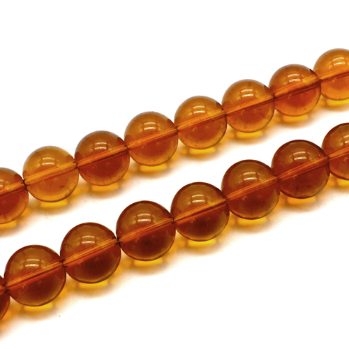 Glass Beads round 16mm - Topaz