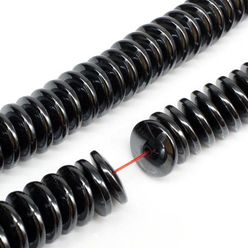 12mm hematite beads — for jewelry making, crafting, and beadwork projects