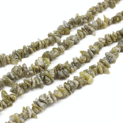 resin druzy bead serpentine 32" string — sparkling cabochon-style stone ideal for jewelry making, pendants, and craft designs