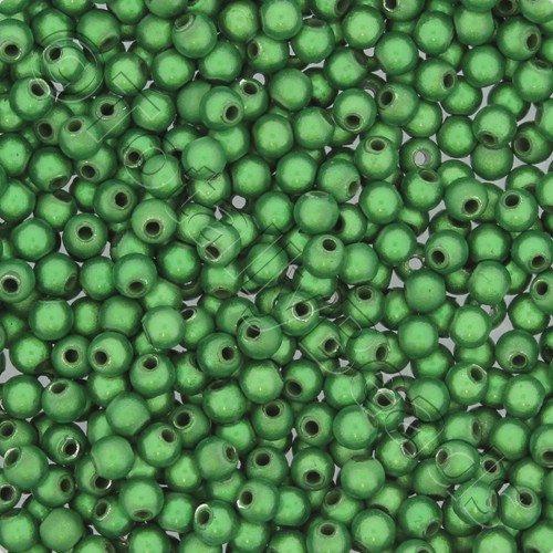 Miracle Beads - 4mm Round Green 120pcs