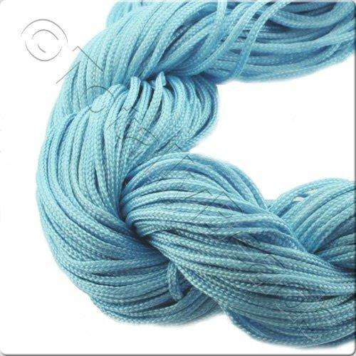 Rattail Cord 1mm Turquoise - 10m