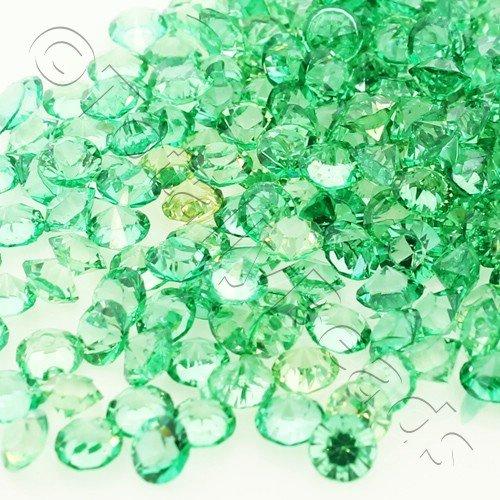 Resin Crystals Large 4mm - Green