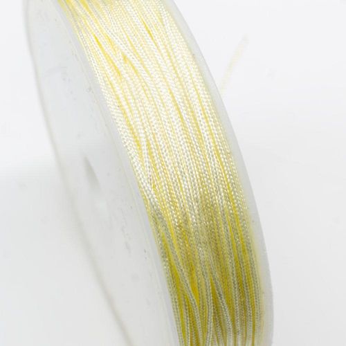 Rattail Cord 0.6mm Cream    10m for jewellery making
