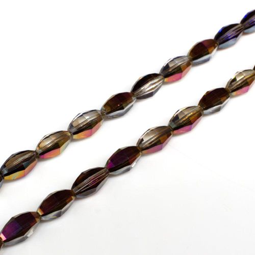 5mm crystal beads majestic pink, pack of 60 — faceted for jewelry making and beadwork