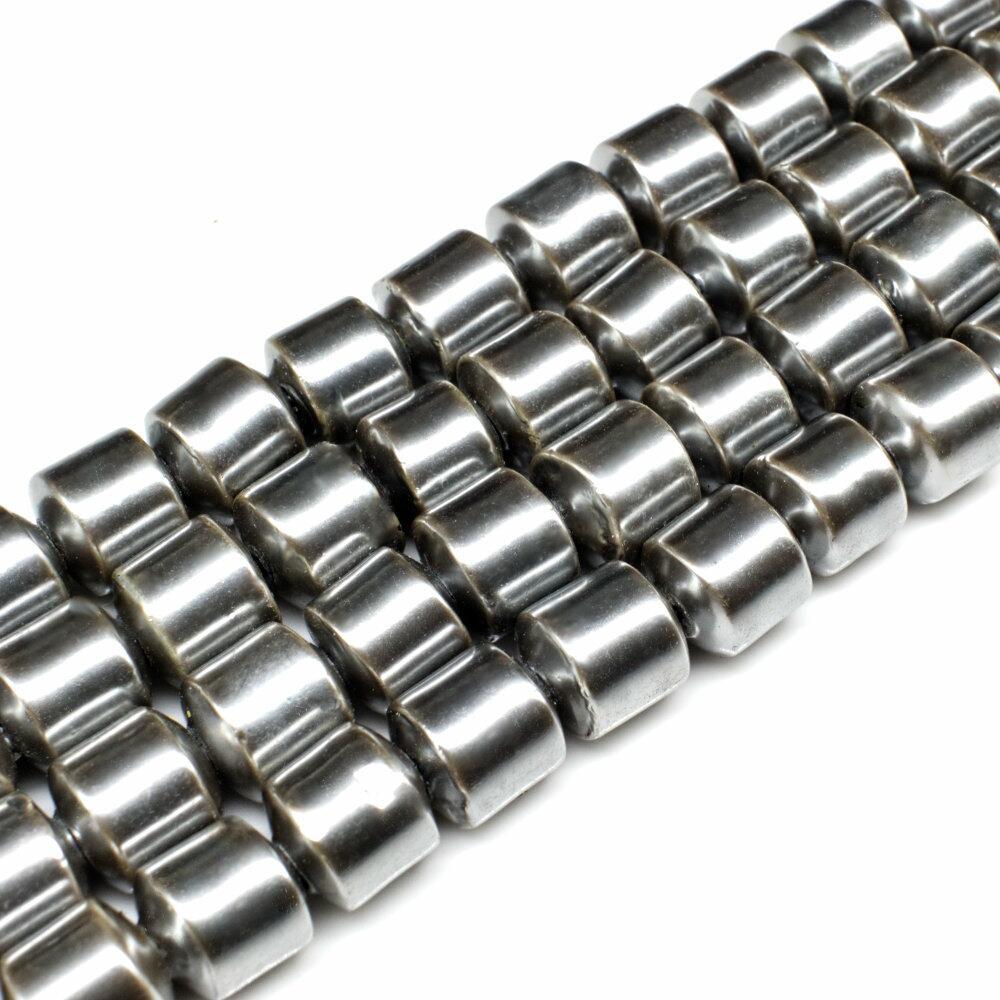 8mm hematite beads — for jewelry making, crafting, and beadwork projects