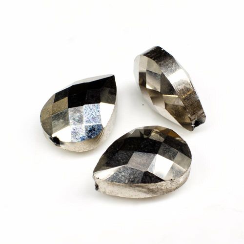 18mm crystal beads medium silver plate, pack of 8 — plated finish, ideal for jewelry making and beadwork