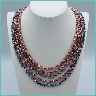 Spiral Staircase Hex Necklace