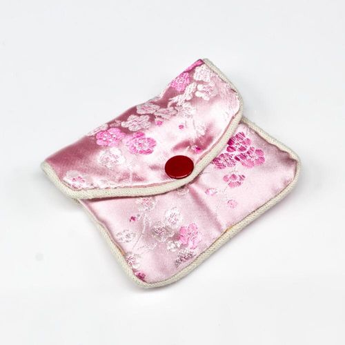 Silky Jewellery Embroidered Purse 3" #3 80 x 65mm for jewellery making