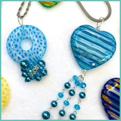 Millefiori Pendants - 2nd July