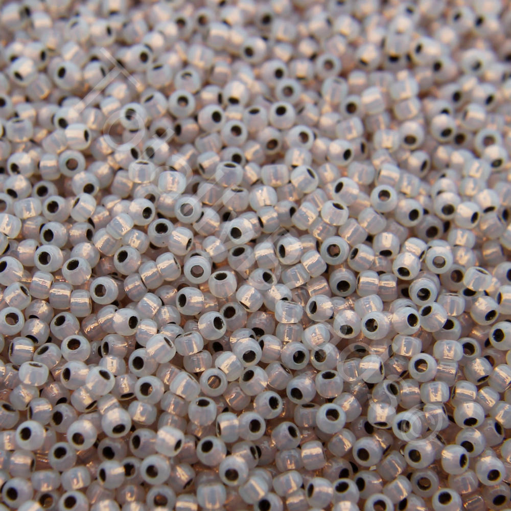 Toho Size 11 Seed Beads 10g - Copper-Lined Alabaster