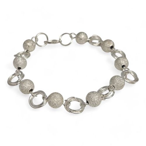 Mobious Stardust Bracelets Silver bracelet making kit — DIY set with beads and instructions for creating handmade jewelry